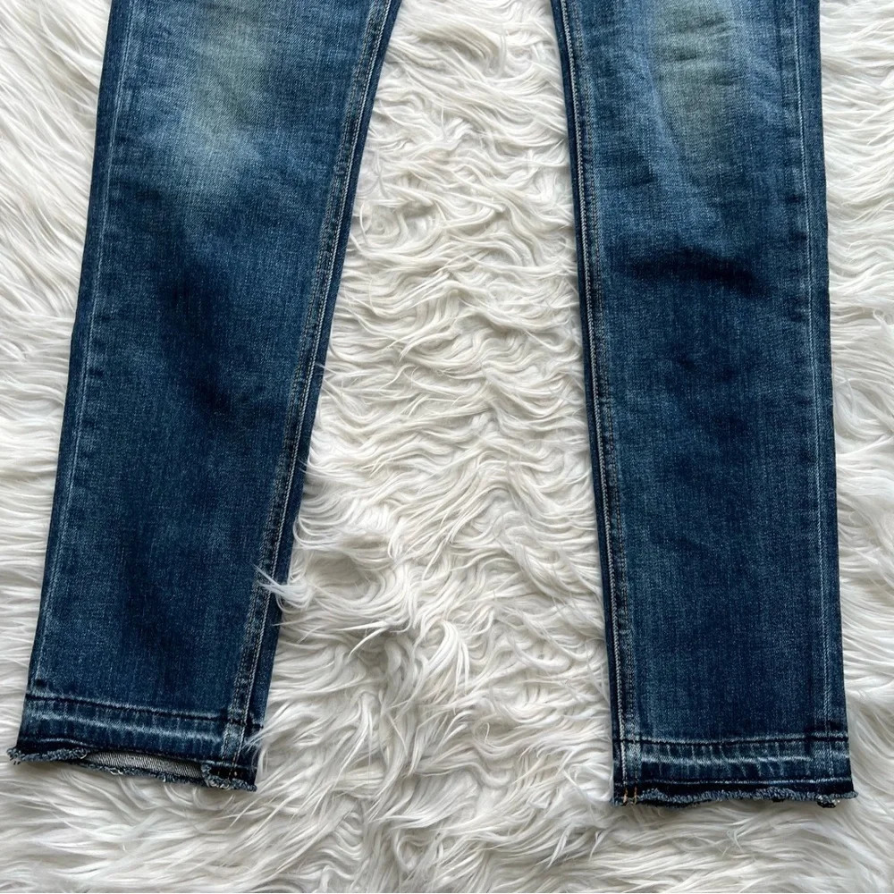 Rag & Bone 10” Dre Boyfriend Jeans Bainbridge Denim Women’s Casual 25 - Picture 4 of 12